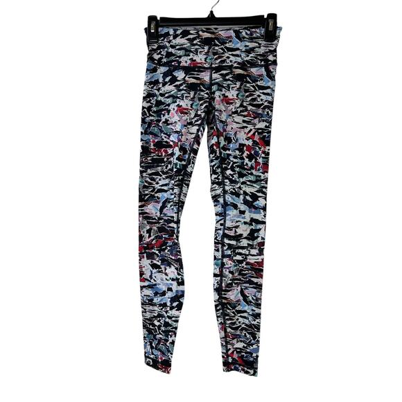 Lululemon Wunder Under Low Rise Tight Full-On Luxtreme Culture Clash Size 8 - Picture 2 of 12